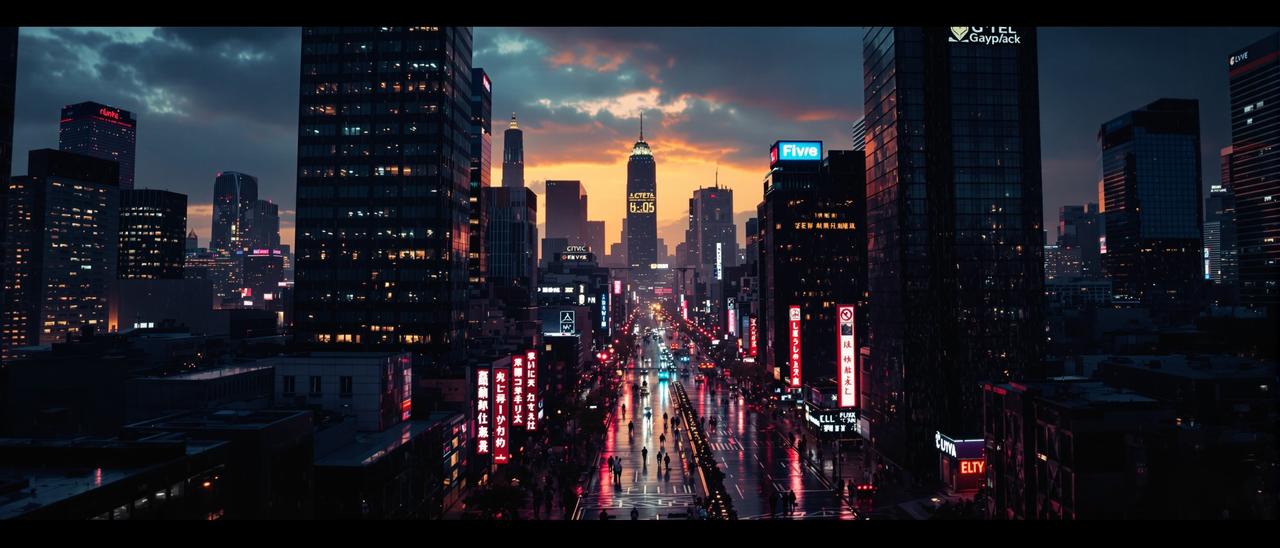 星辰影院作品 城市之光 高清HD背景图